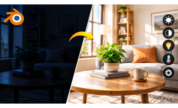 Blender Render Too Dark? 10 Ways to Fix Lighting and Exposure